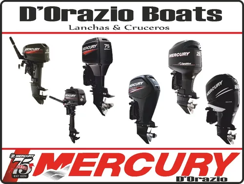 Semirrigidos Kiel 500 Matrizado + Motor Mercury 60 Hp 4t Efi