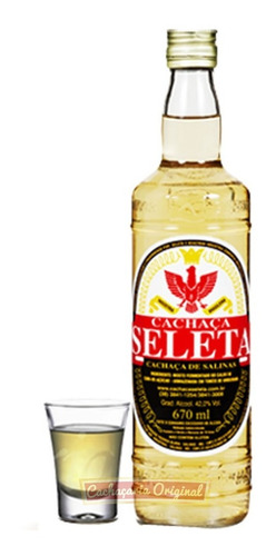 Cachaça Seleta Novo Selo 670ml Original