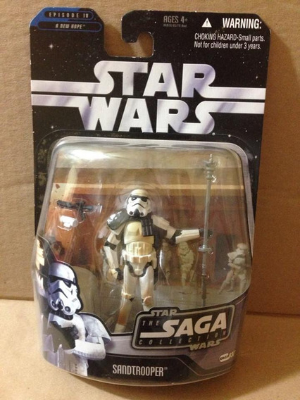 STAR WARS SAGA SANDTROOPER DIRTY LOOSE COMPLETE