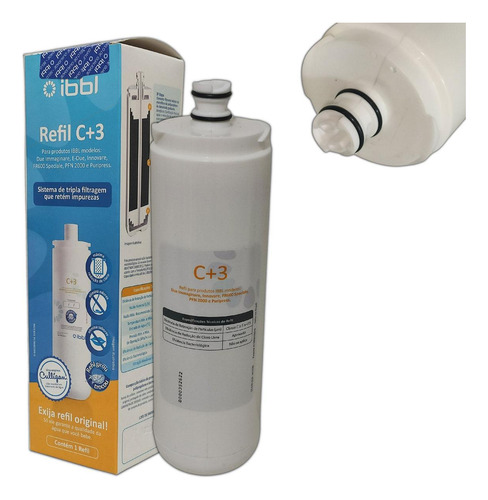 Refil Filtro Ibbl Natural C+3 Fr600 E-due Immaginare