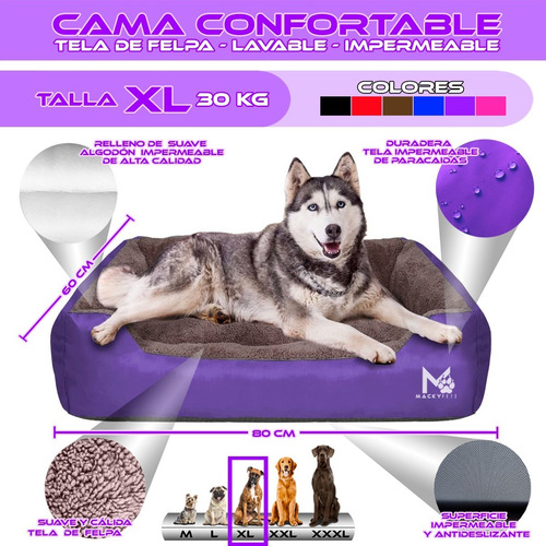 Camas Importadas Felpa Talla Xl Grandes Importadas Perros