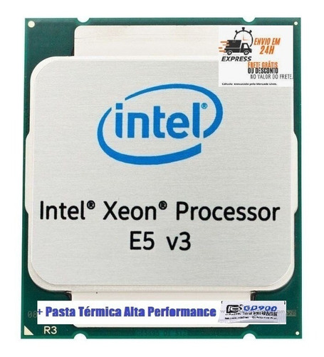 Processador Xeon E5-2620 V3 6/12 3.20ghztb X99+pasta Env24h!