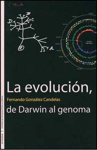 La Evolución, De Darwin Al Genoma, De Fernando González Candelas. Editorial Publicacions De La Universitat De València, Tapa Blanda En Español, 2009