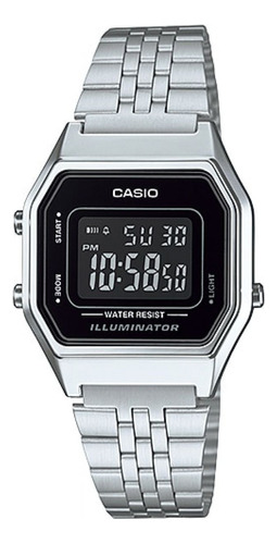 Reloj Casio Original Dama Modelo La680wa-1b Local Granimp