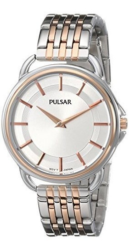 Reloj De Pulsera - Pulsar Pm2098 analog Display Dos Tono Rel