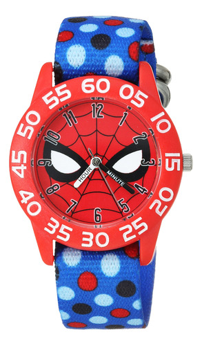 Marvel Spider-man - Reloj Analogico De Cuarzo Con Correa De 