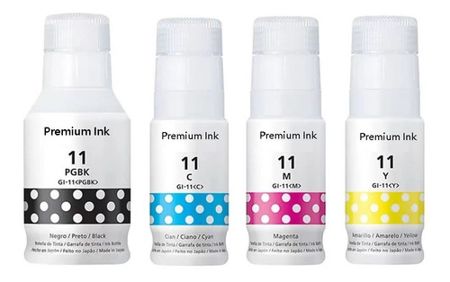4 Pack Refill Ink Pixma G1130 G3170 G2170 G4170