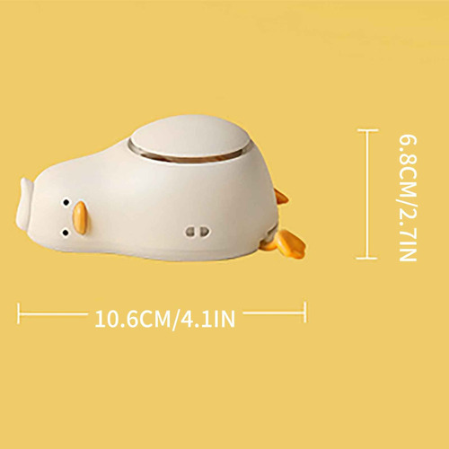 Ventilador Pequeño Con Cuello Colgante T Lying Ducks, Cable