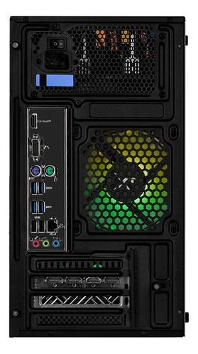 Xtreme Pc Gaming Amd Radeon Rx 7600 Ryzen 5 8400f 32gb Ddr5 Ssd 1tb Monitor Curvo 27 165hz Wifi Air Max Black