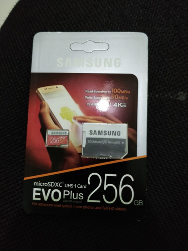 Micro Sdxc Uhs-i Card Evo Plus 256 Gb