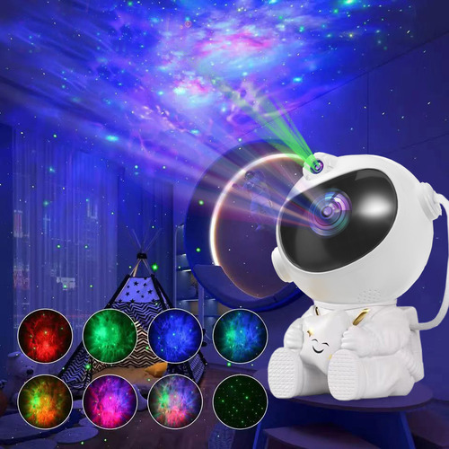 Lk Proyector De Luz Nocturna Astronauta Galaxy Starry Sky