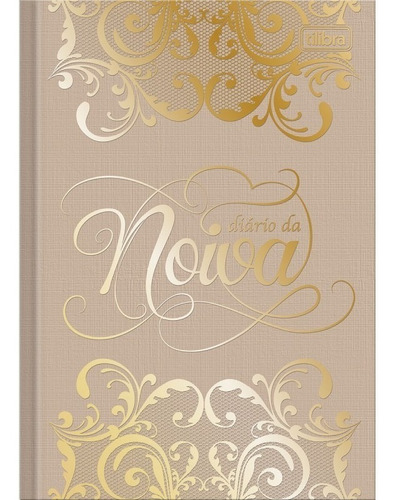 Diário Da Noiva Capa Decorada 64 Folhas Tilibra