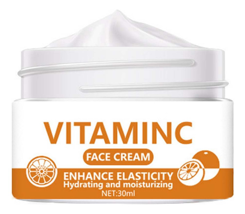 30 Ml De Creme Facial Com Vitamina C, Levemente Nutritivo, C