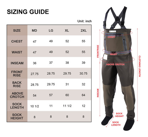 Vadeador De Pecho De Pesca, Impermeable, Transpirable, Para
