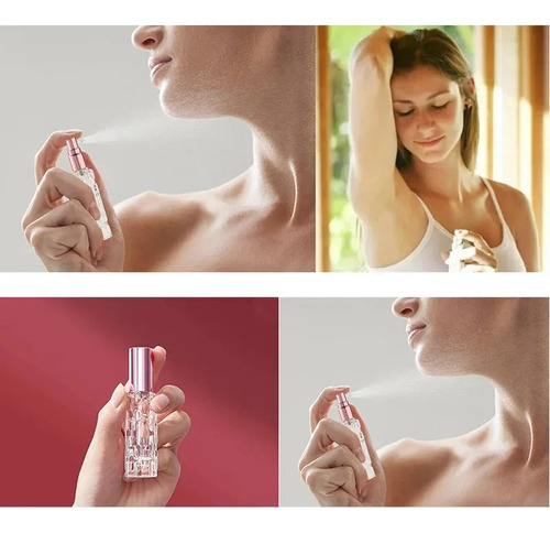 S Botella De Spray De Vidrio Para Perfume 5 Ud.-10ml