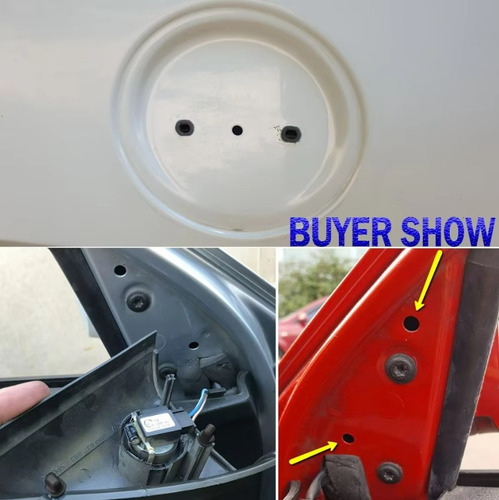 2 Grapas De Emblemas Tapa Retrovisor Para Seat 191853615a