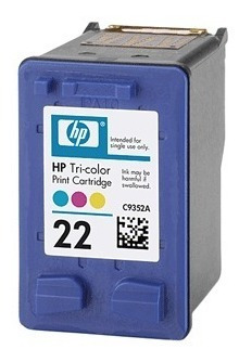 Combo De Cartuchos Hp 21 Y 22 Original Imp D2460 F335 F340
