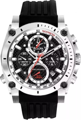 Reloj Bulova 98b172 Cronógrafo Precisionist - 100% Nuevo