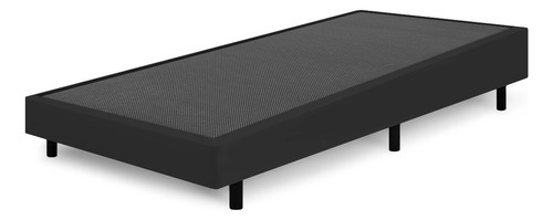 Cama Box Solteirão Anti Refluxo Preto Inclinada 97x203cm Bf Colchões