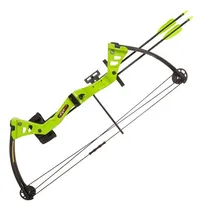 Comprar Arco Compuesto Man Kung Mk-cbk1 De 19 A 25 Libras \u002F Verde
