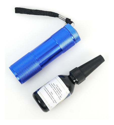 Kit Pegamento Uv Luz Ultravioleta Soldador Plastico Liquido