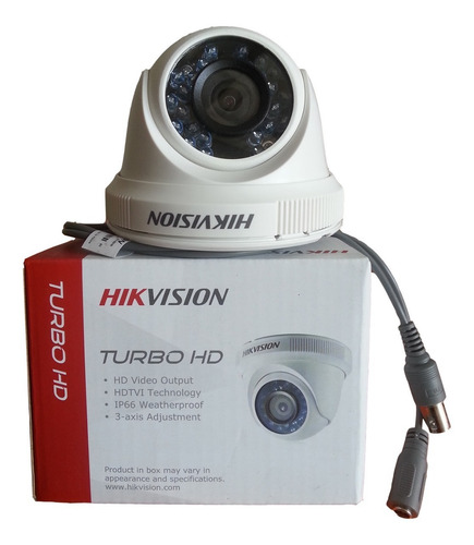 Pack 4 Camara Infrarroja Hikvision Cctv Turbo Hd 720p 1mp 4en1 Tvi Cvi Ahd Gran Angular Seguridad