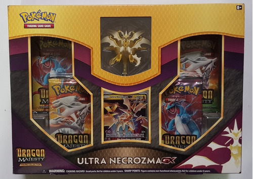 Pokemon Tcg Dragon Majesty Figure Coll Box Ultra Necrozma Gx