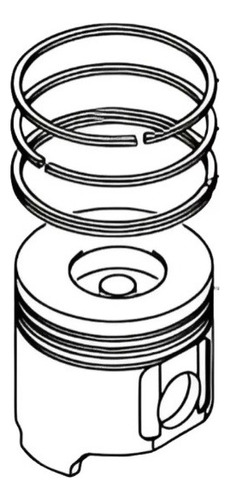 2 Pistones Std F-150 F-250 E-150 E-250 Navigator 5.4l 97-06