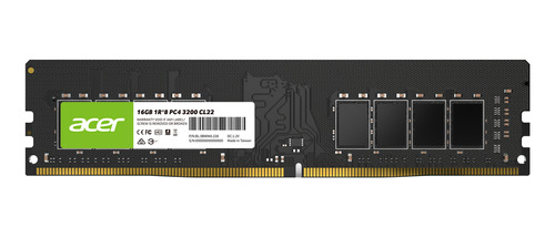 Memoria Para Pc Acer Ud100 Ddr4 16 Gb 3200 Mhz
