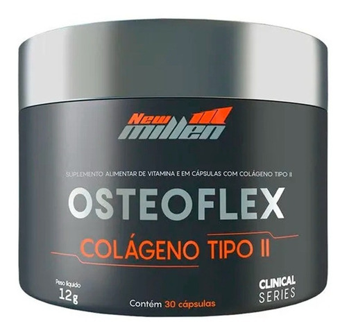 Osteoflex - Colágeno Tipo Ii - 30 Cápsulas - New Millen 