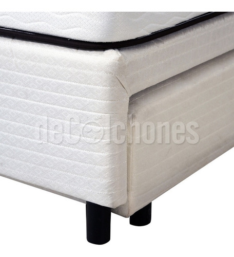 Somier Divan Carro Urania Colchon Linea Dorada 100 X 200