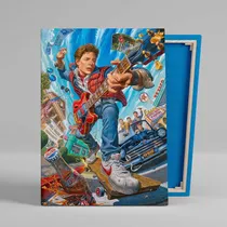 Comprar Cuadro Volver Al Futuro Marty Mcfly Canvas 45x30 Cm