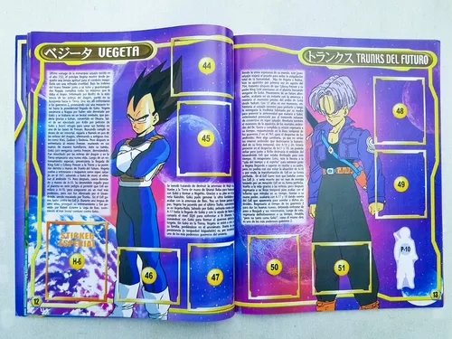 ALBUM DRAGON BALL Z TRUNKS DEL FUTURO NAVARRETE + SET COMPLETO