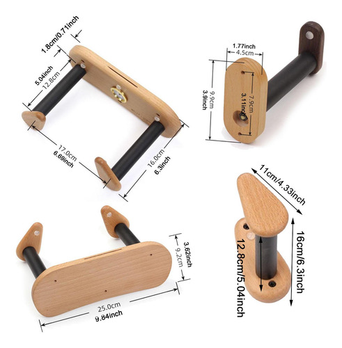 Gancho Para Soporte De Guitarra De Pared Soporte De Estilo A