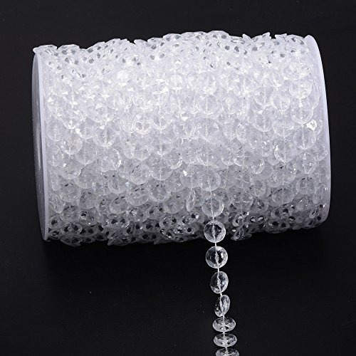 Cuentas De Cristal De Acrilico Cortina Garland Diamond Stra