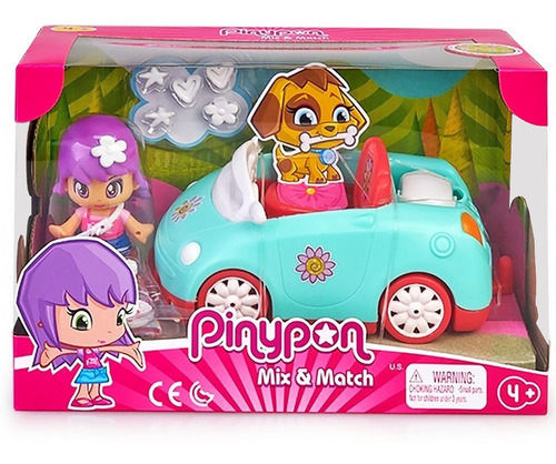 Imagen 1 de 6 de Pinypon Auto O Moto Figura Mix Is Max New Cod 15652 Bigshop