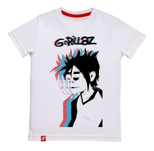 Gorillaz Vibración Remera Niños El Danzante