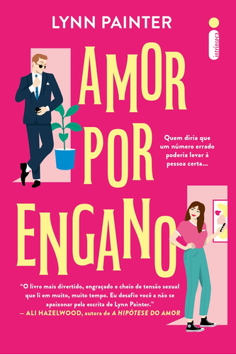 Amor por engano, de Lynn Painter. Editora Intrínseca, capa mole, edição 1ª edição em português, 2023