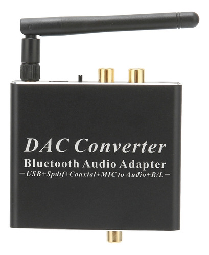 Convertidor Dac Coaxial A Adaptador Dac  Conector Analógico