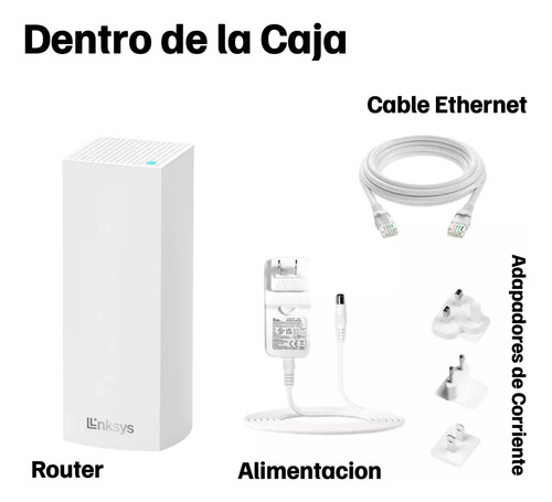 Router Linksys Enrutador Wi-fi 6 Mx 4301 Tres Bandas Wifi