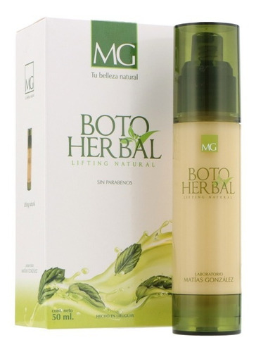 Boto Herbal Lifting Antiarruga Rejuvenecedor Matías González