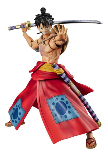 Boneco de ação Megahouse de PVC Luffy Taro One Piece