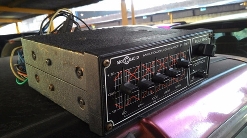 Kit 5 Knobs Deslizante Equalizador Motoradio Albatroz Preto