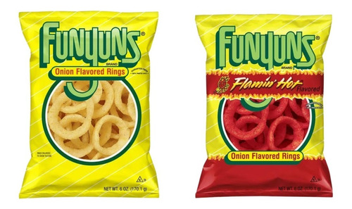 Papitas Americanas Funyuns Aros De Cebolla Flamin Hot 2 Pack