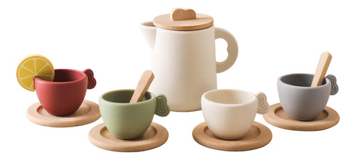 Juego De Té Para Niñas Pequeñas, Hora Del Té Con Base