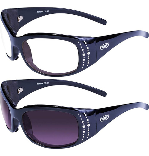 Gafas De Sol De Montar Acolchadas Para Mujer Global Vision M