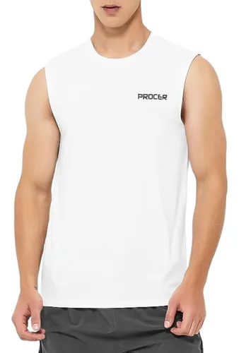 Remera Termica Procer Rugby Sin Manga Hombre Running Fitness