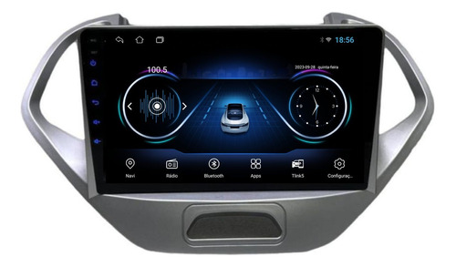 Central Multimídia Ford Ka 2014 A 2018 9pol Android Kronos