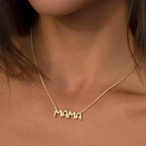 Collares Risamil Para Mujer, Collar De Oro Moderno, Collar C