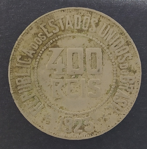 Moeda 400 Réis Ano 1923 Brasil